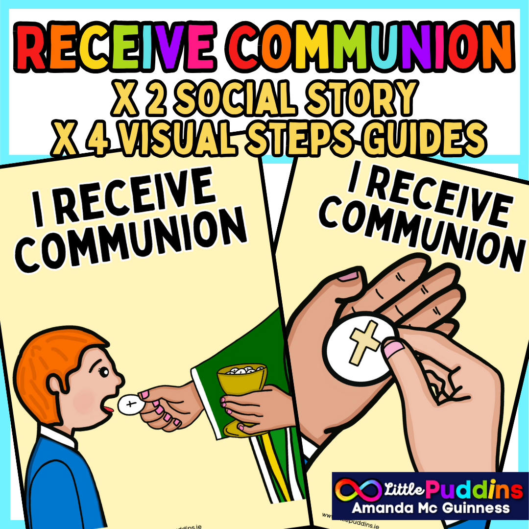 Autism First Holy Communion Visual Supports and Social Stories