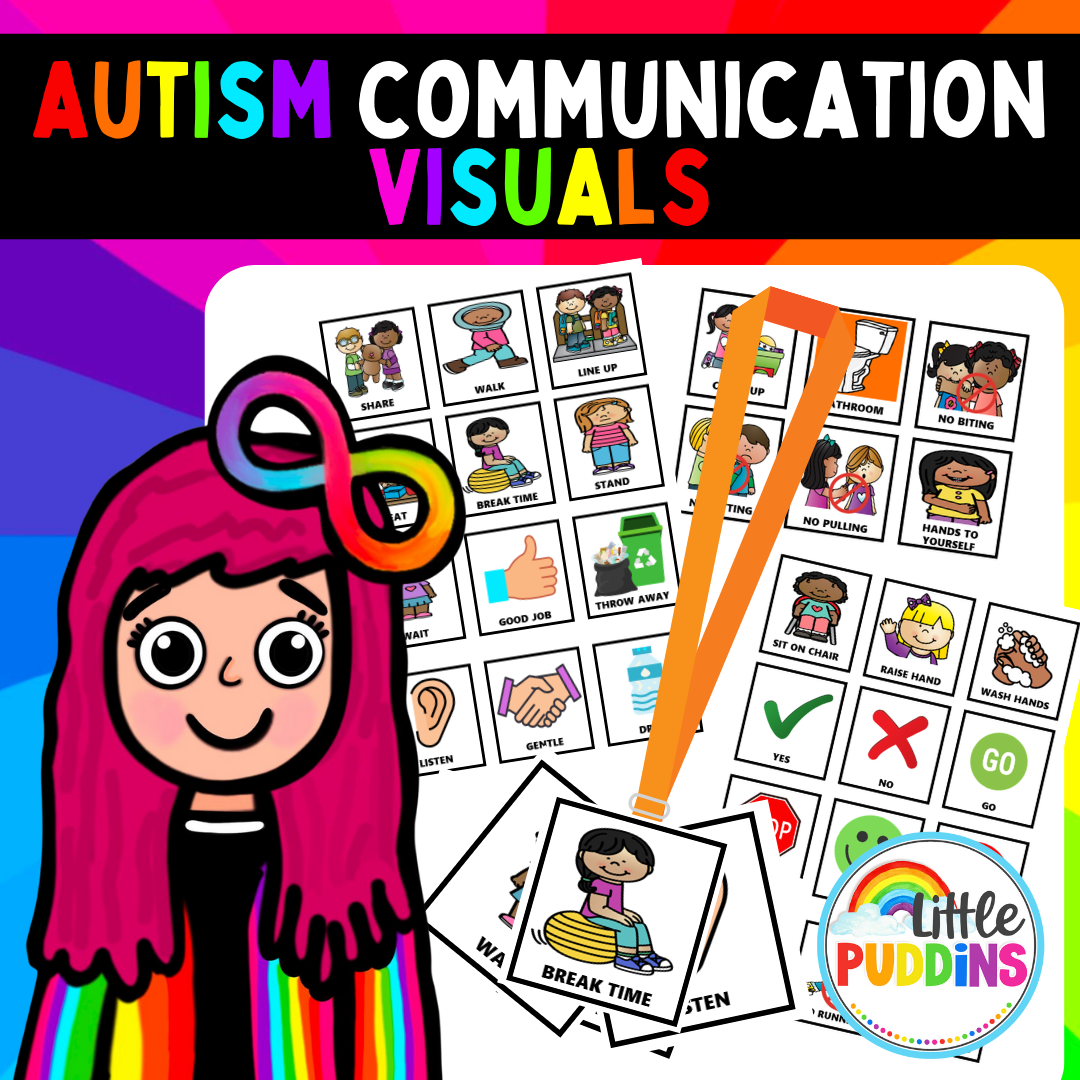 Visual Behaviour Management Communication Cards