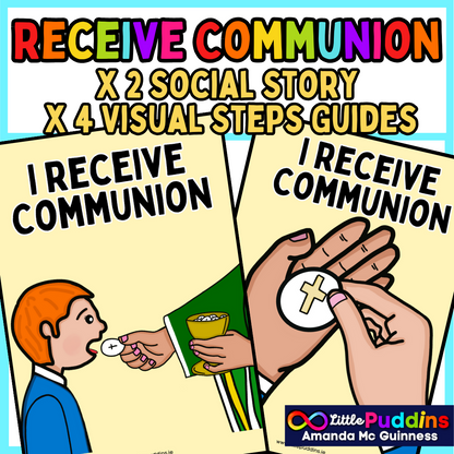 Autism First Holy Communion Visual Supports and Social Stories