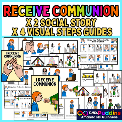 Autism First Holy Communion Visual Supports and Social Stories