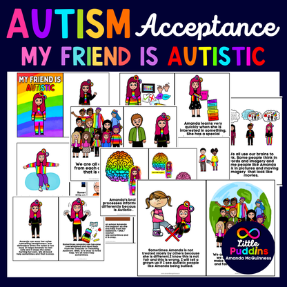 My Friend Is Autistic - Social Narrative for Autism Acceptance