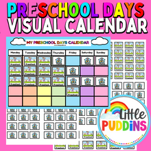 Load image into Gallery viewer, My Preschool Days Calendar
