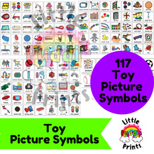 Load image into Gallery viewer, Toy  Picture Symbols
