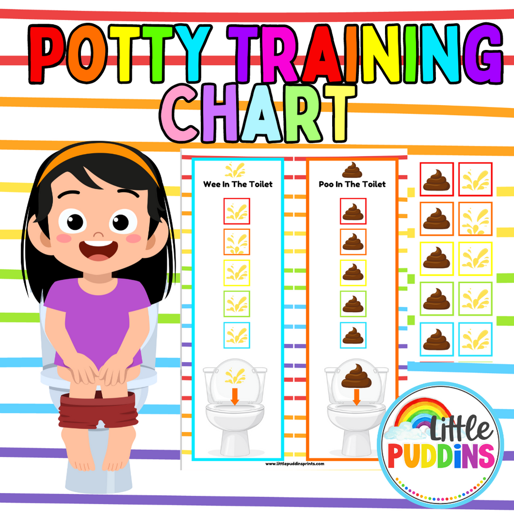 Toilet Potty Training Chart