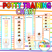 Load image into Gallery viewer, Toilet Potty Training Chart
