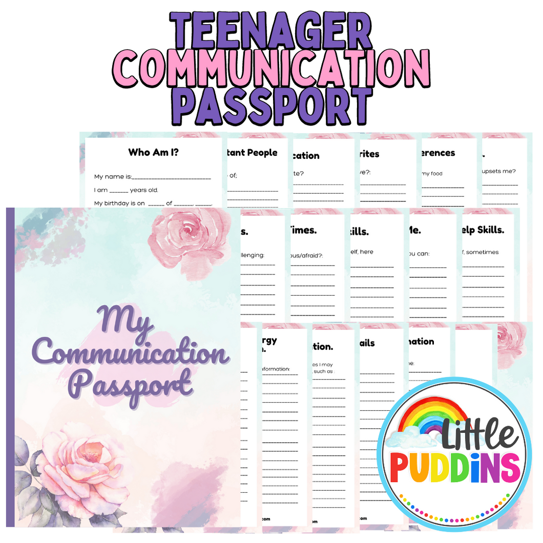 Teenage Communication Passport