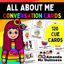 Load image into Gallery viewer, All About Me Conversation Starter Cards
