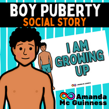 Load image into Gallery viewer, Autism Boy Puberty Social Story

