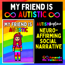 Load image into Gallery viewer, My Friend Is Autistic - Social Narrative for Autism Acceptance
