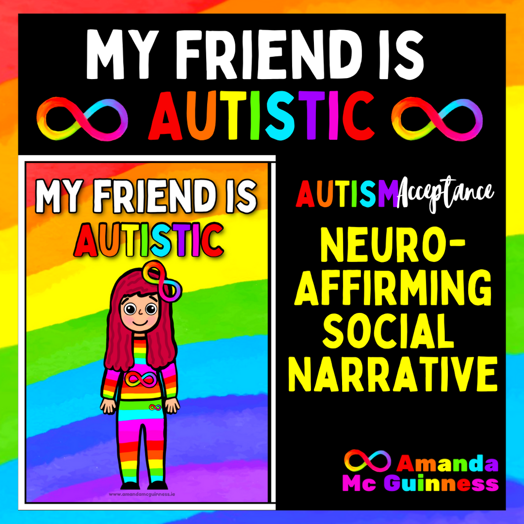 My Friend Is Autistic - Social Narrative for Autism Acceptance