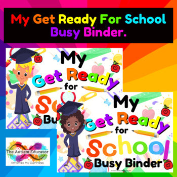 Get Ready For School Busy Binder - Personalised