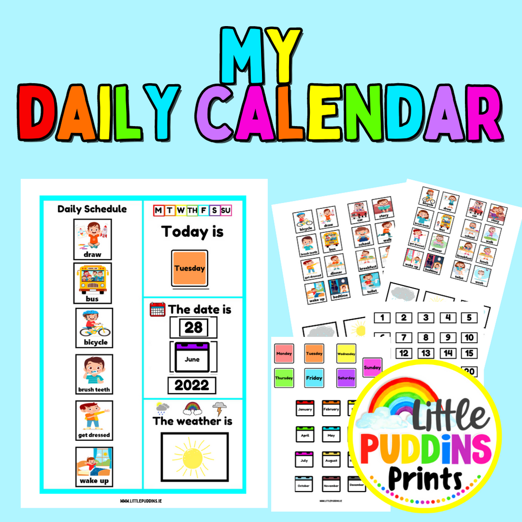Daily Calendar Interactive Activity