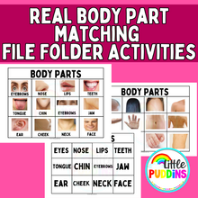 Load image into Gallery viewer, Body Part File Folder Matching Activities
