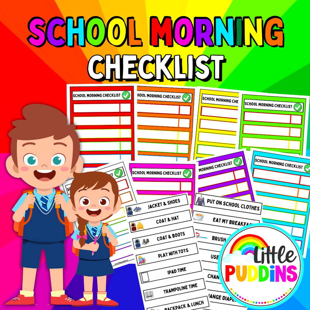 Bumper School Morning Checklist Interactive Resource