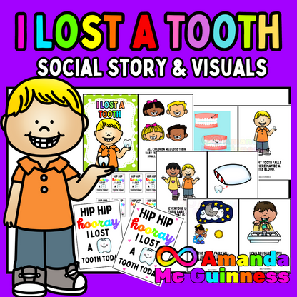 I lost A Tooth / Loose Teeth Social Story