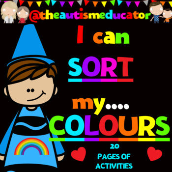 Sort by Colour Activity (11 Colour Sorting Mats)