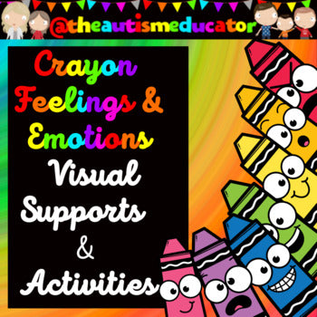 Feelings & Emotions Crayon Activities