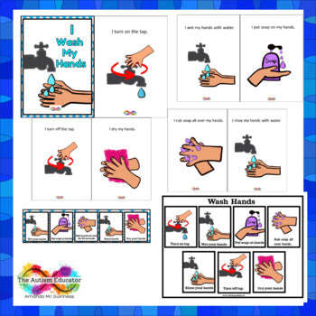 Washing Your Hands Social Story And Visual Schedule