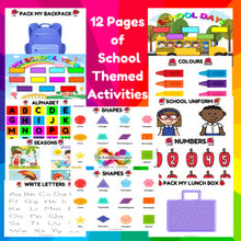 Load image into Gallery viewer, Get Ready For School Busy Binder - Personalised
