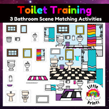 Load image into Gallery viewer, Toilet Training Vocabulary Activity Set

