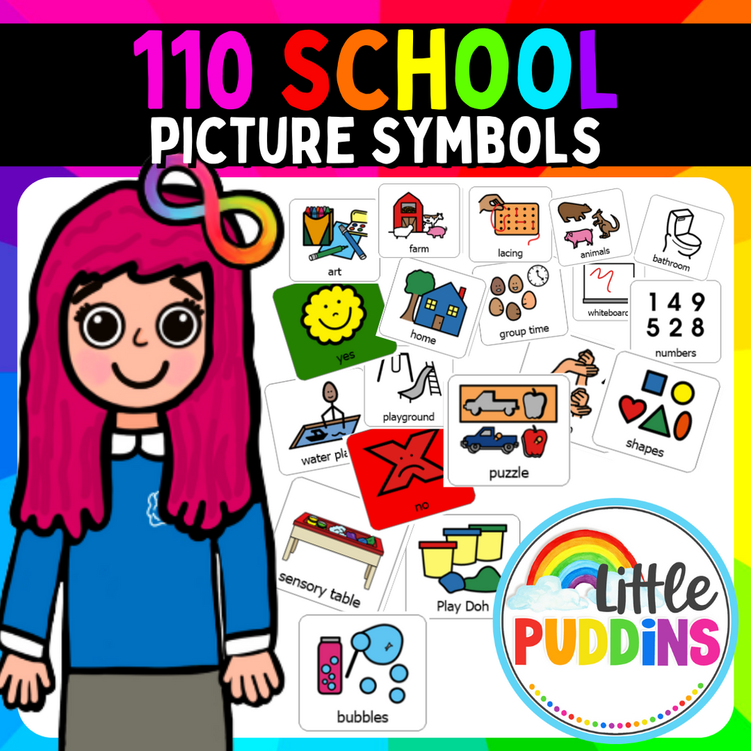 110 School Picture Symbols